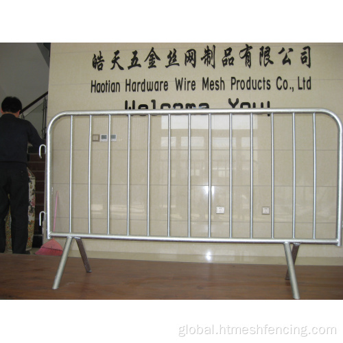 Pedestrian Barricade Bike Steel bike rack crowd control barriers Factory